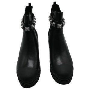 michael kors glenn studded leather boot
